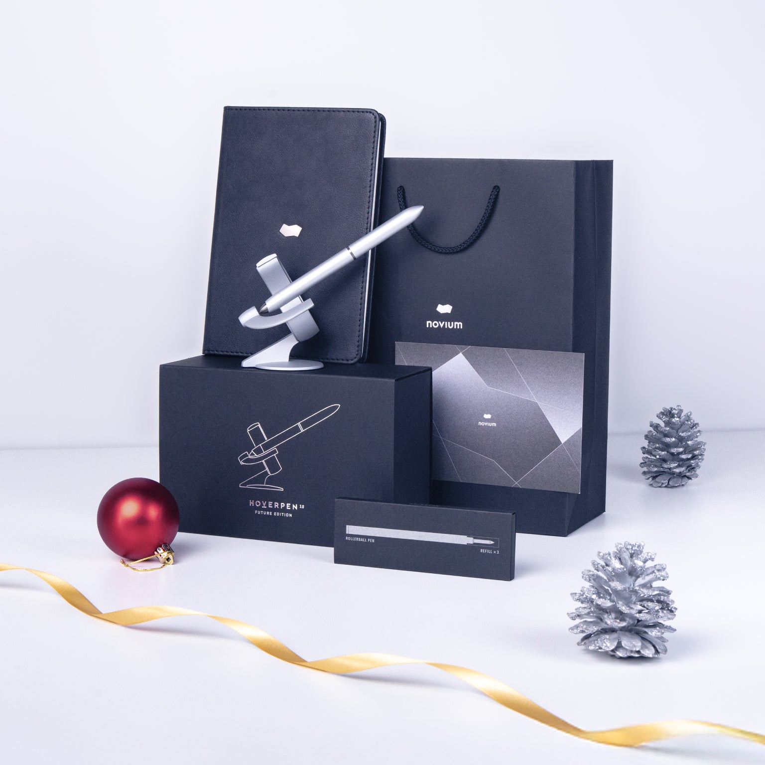 自立筆〔未來〕鋼珠筆 聖誕禮物組合